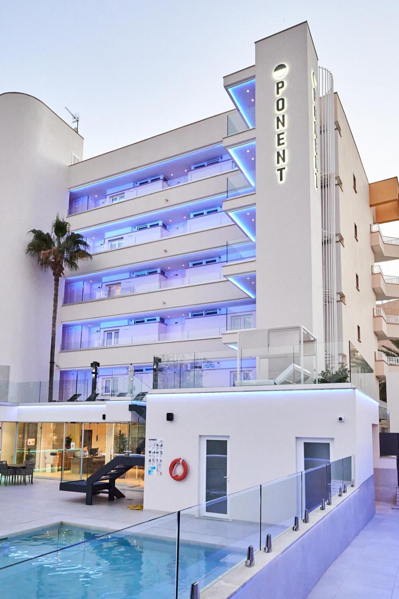 Apartamentos Ponent Пегера Экстерьер фото