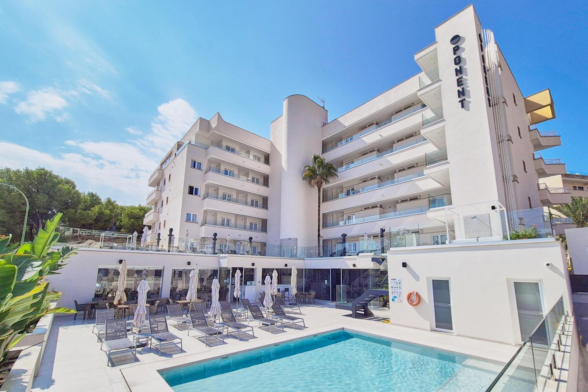 Apartamentos Ponent Пегера Экстерьер фото